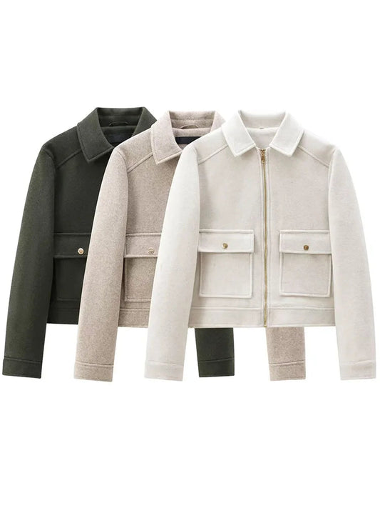 Women’s Winter Zipper Jacket Coat 
