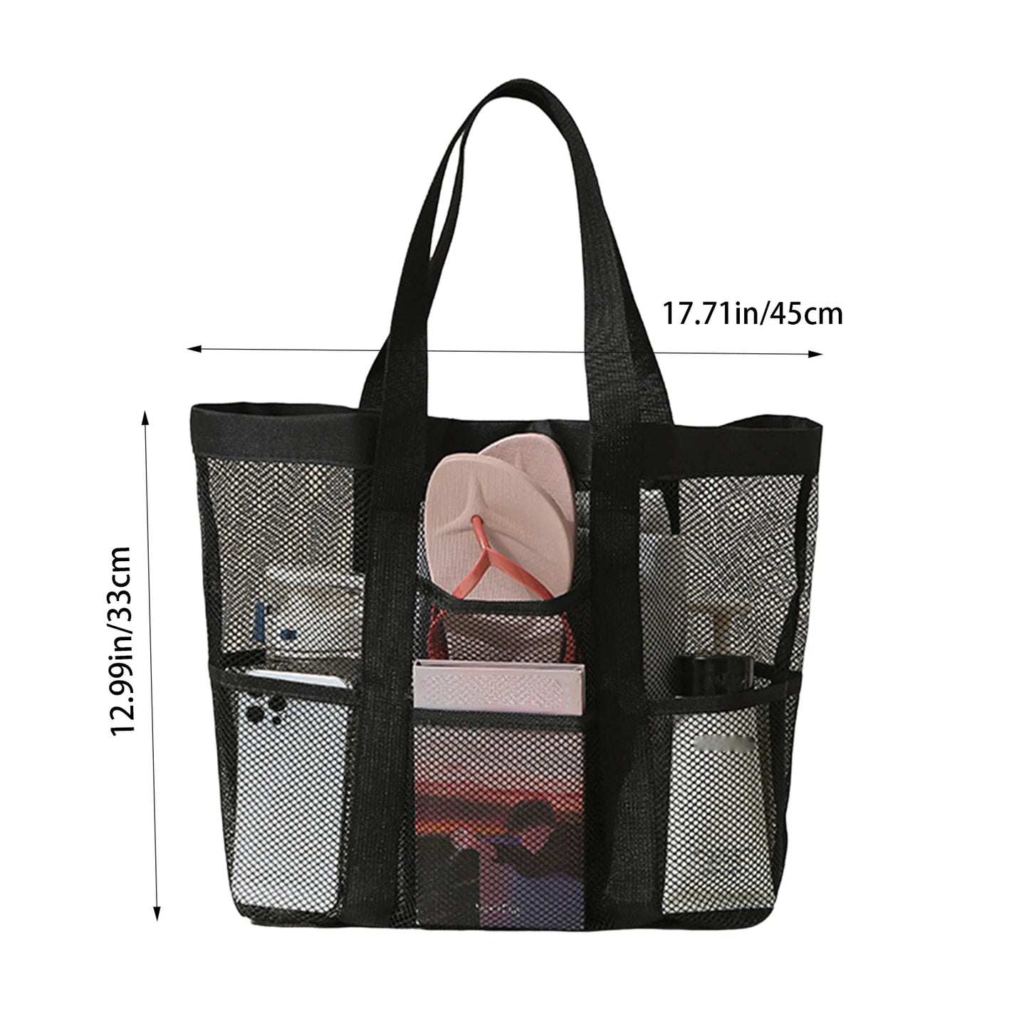 Large Capacity Beach Tote Bag 
