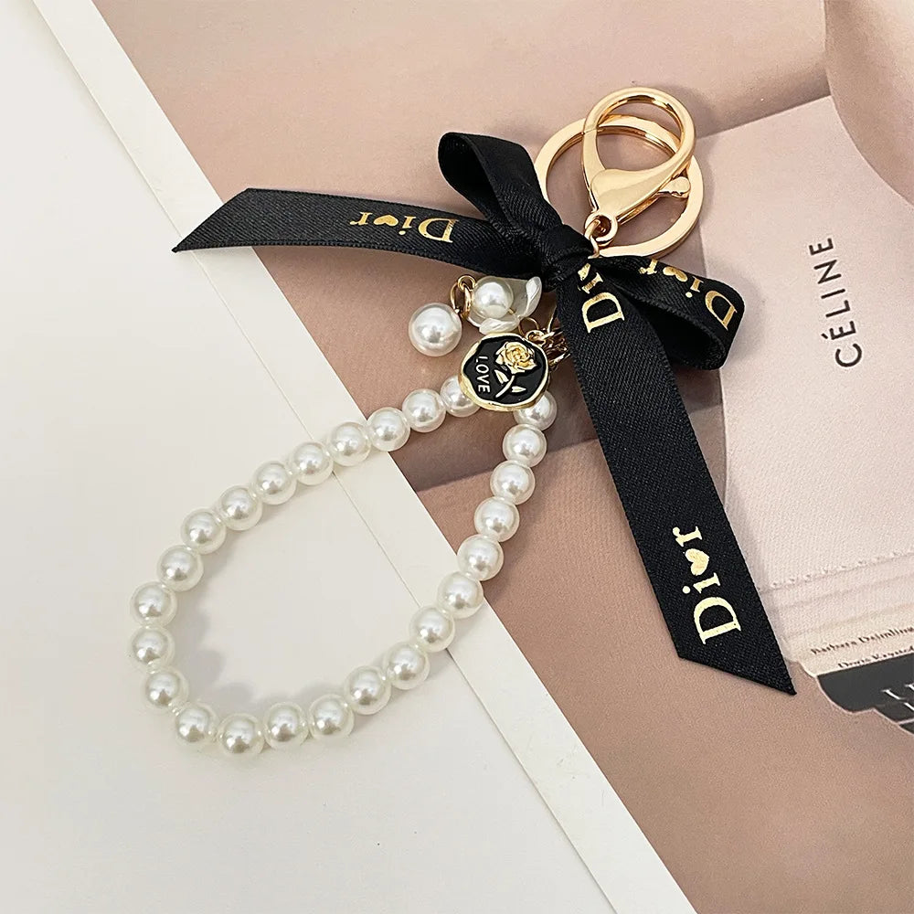 Pearl Lace Charms for Bags