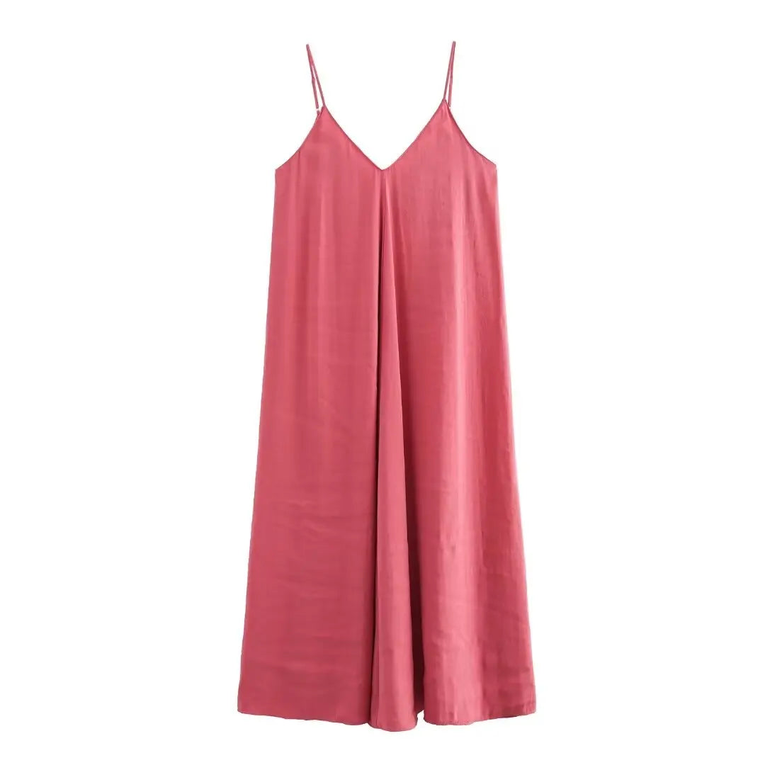 Slip Long Summer Dress