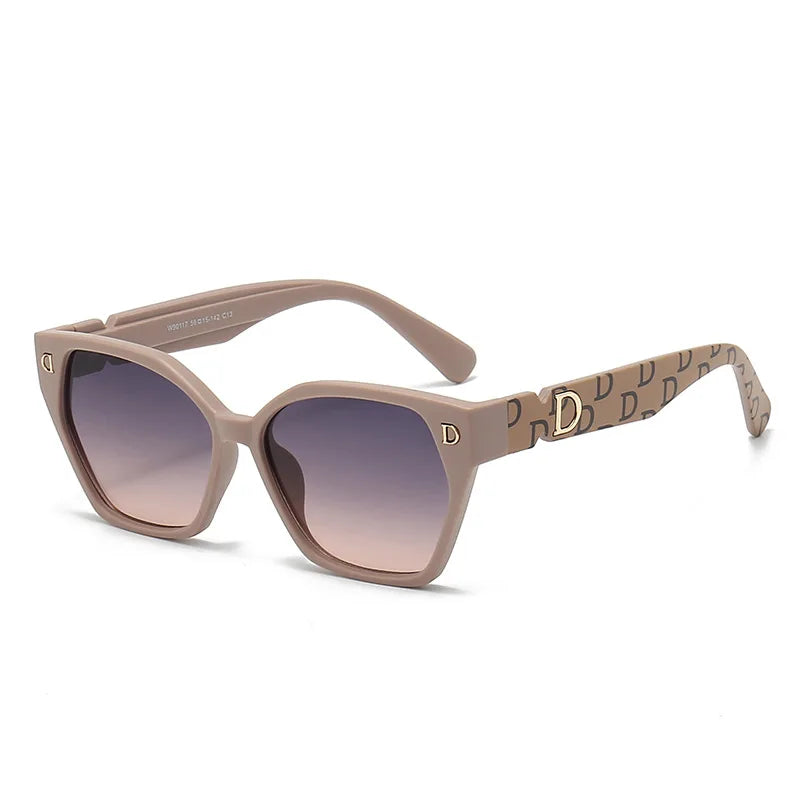 Square Oversized Monogram Sunglasses