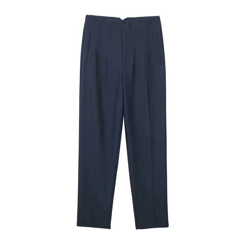 Women’s Tailoring Zipper Pants 