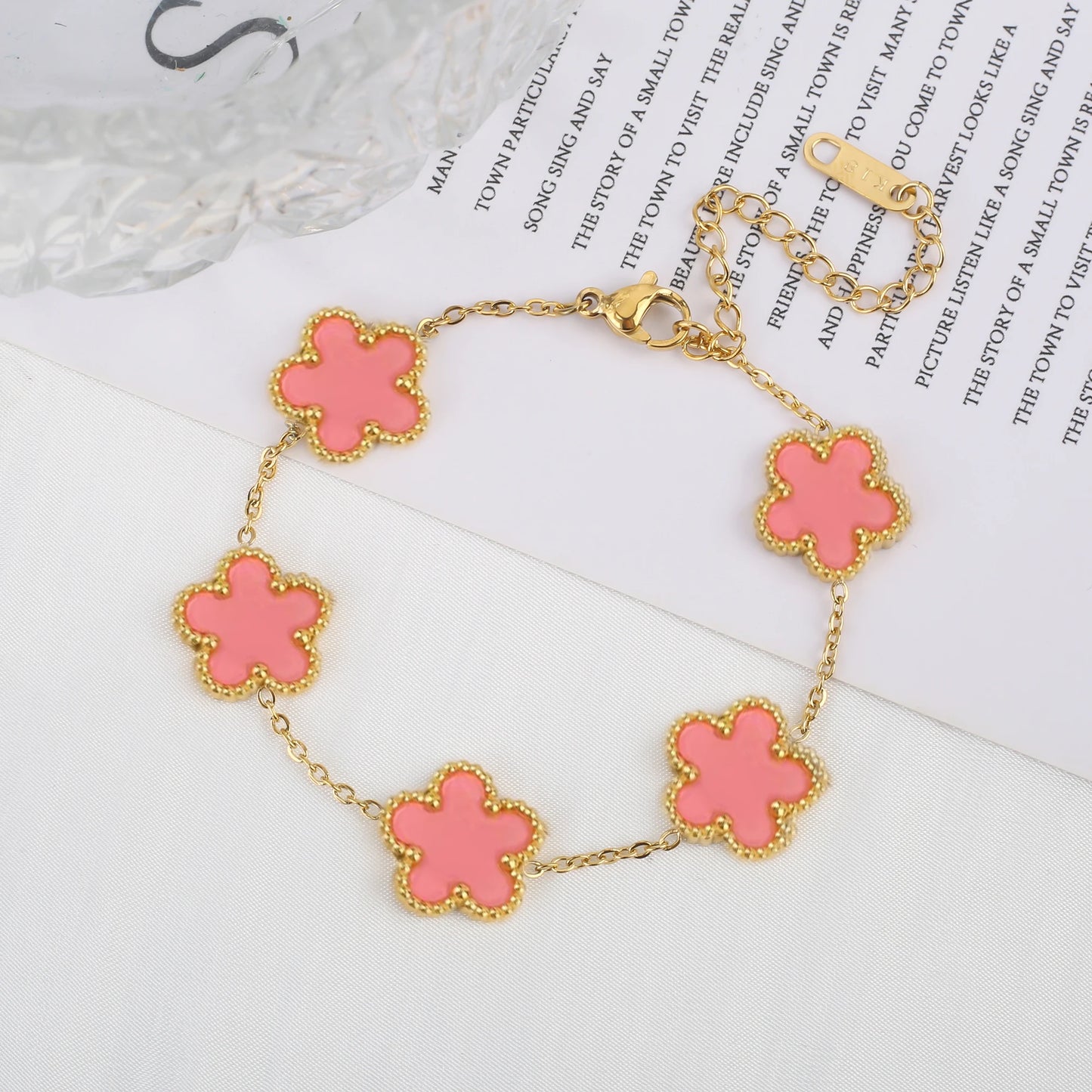 Flower Ladies Bracelet 