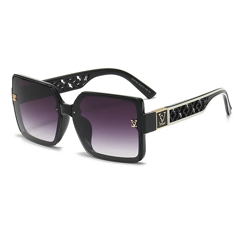 Elegant Oversized Square Sunglasses