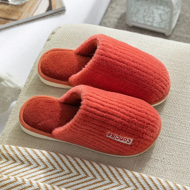 Ultra-Comfort Faux Fur Slippers