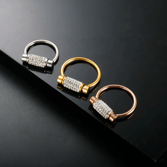 Women’s Rotatable Crystal Ring 