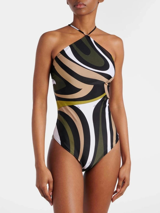 Women Swimsuit with Cross Straps