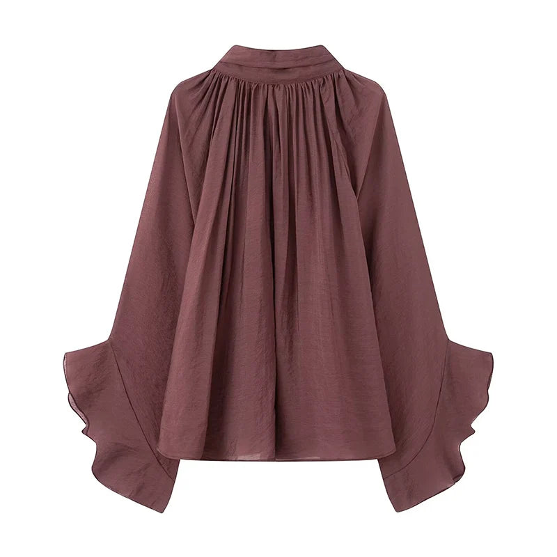 Wide Sleeve Blouse 