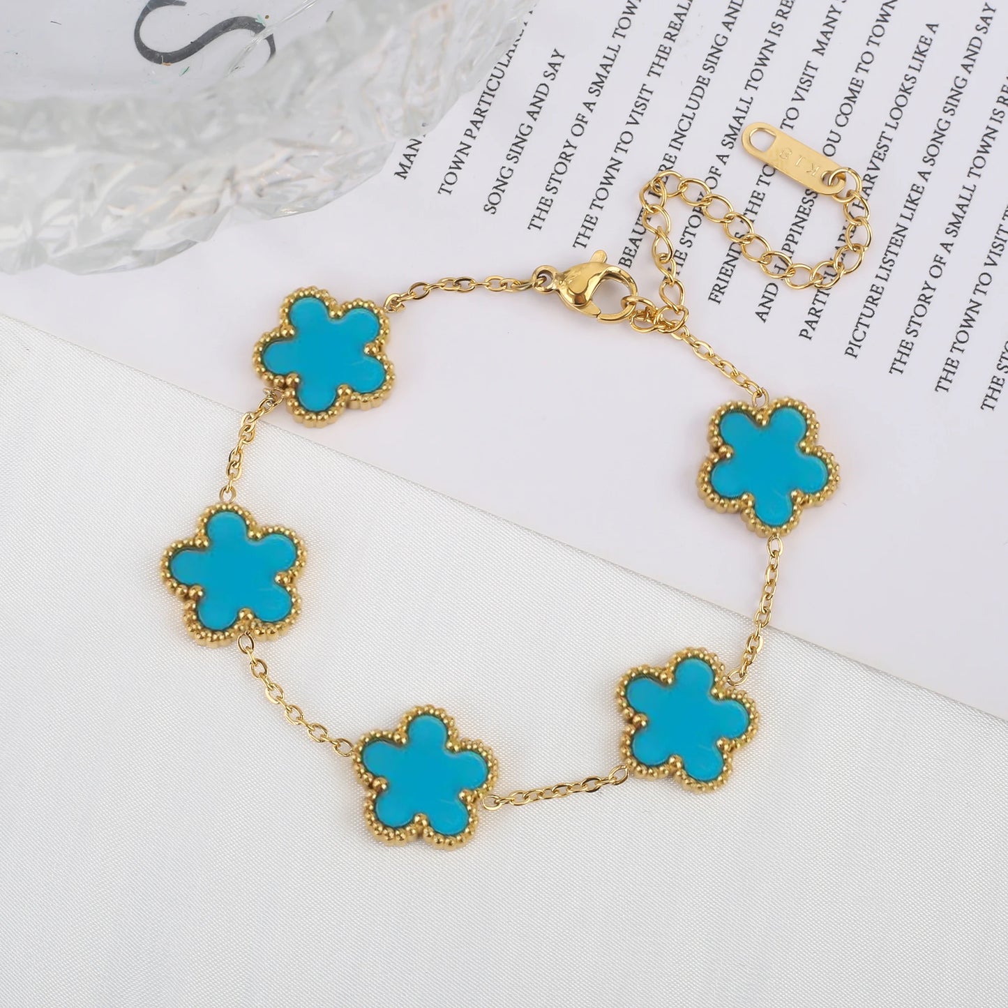 Flower Ladies Bracelet 