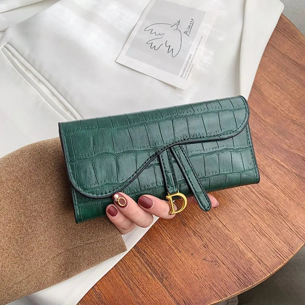 The Crocodile-Embossed Wallet