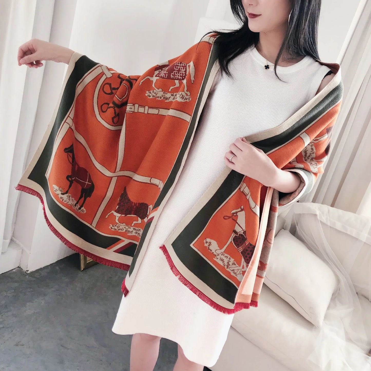 Timeless Equestrian Scarf