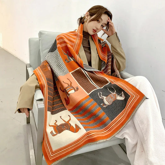 Timeless Equestrian Scarf