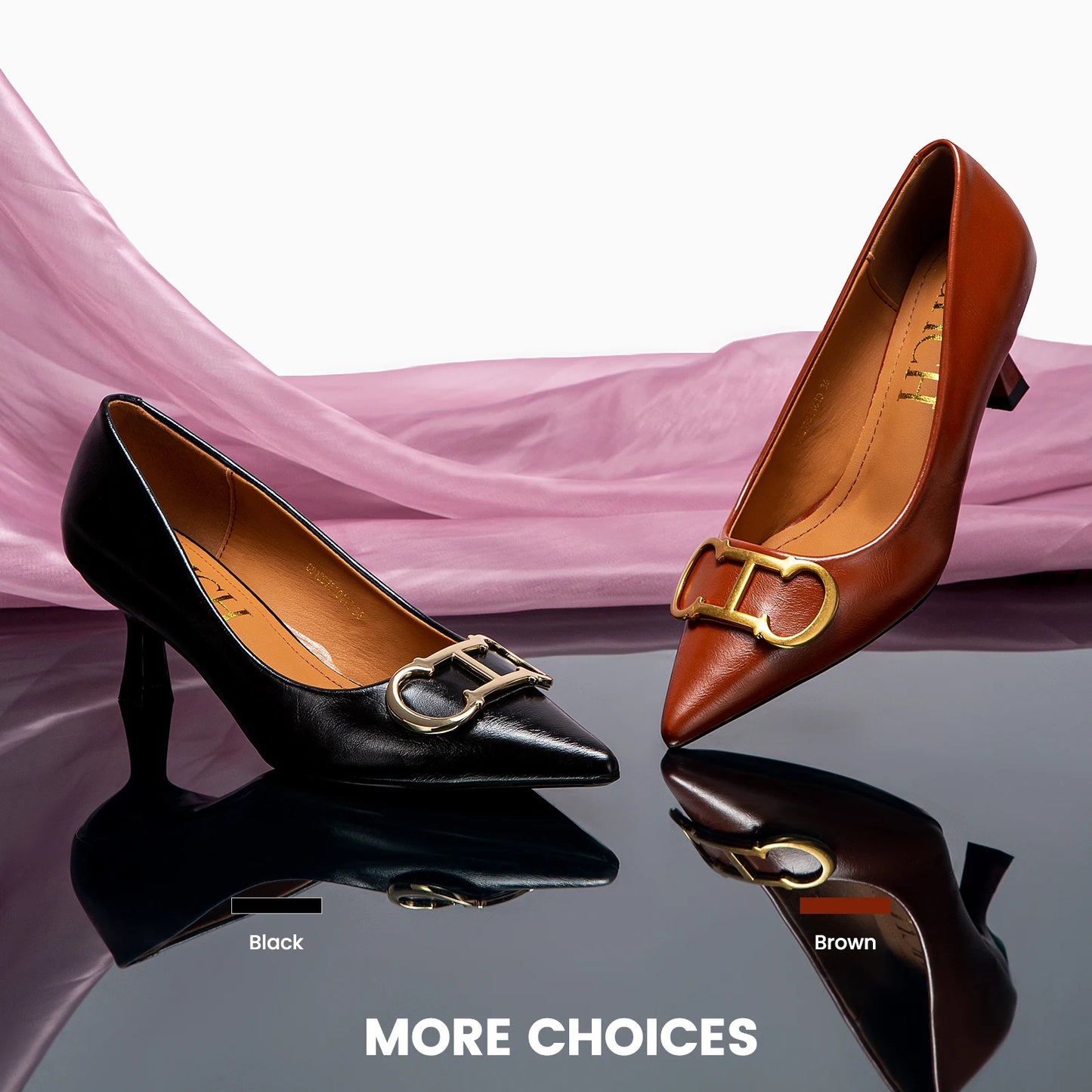 Classic Pointed-Toe Heels