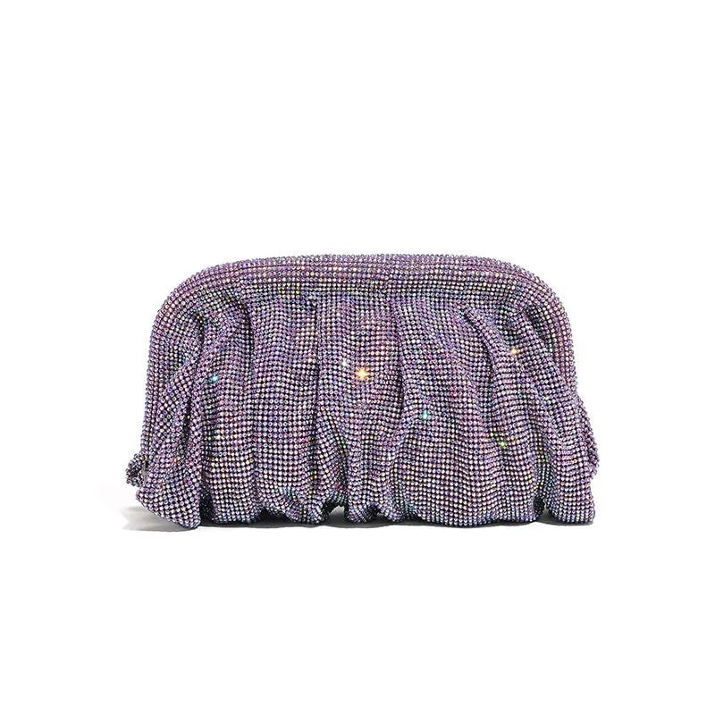 Glamour Rhinestone Evening Clutch