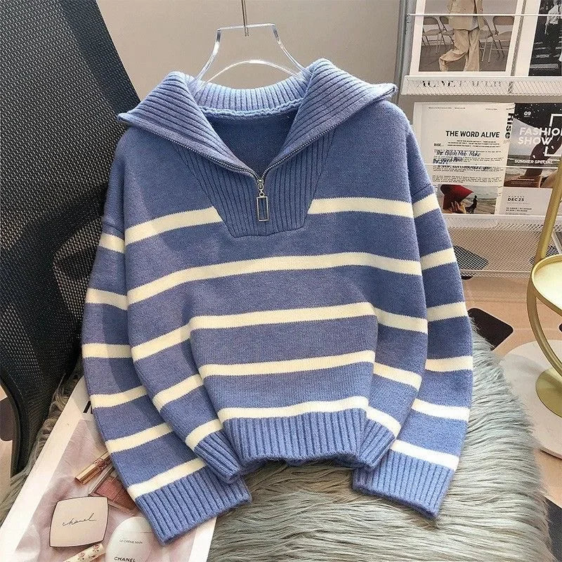 Women’s Zipper Sweater 
