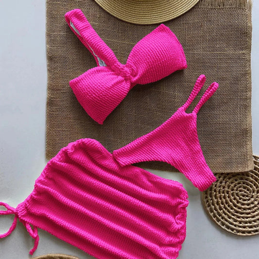 3 Pieces Bikini Women 