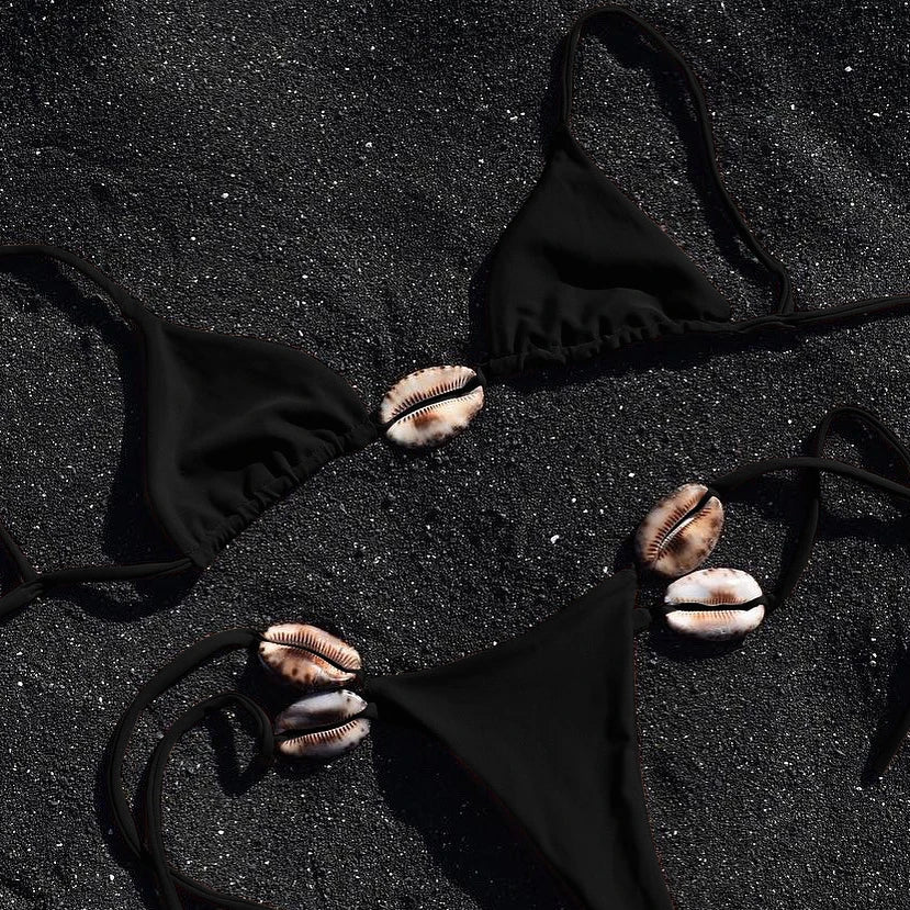 Bikini with Shell Details 