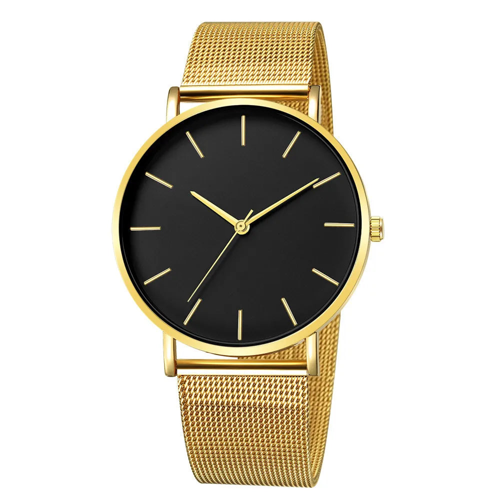 Minimalist Mesh Watch