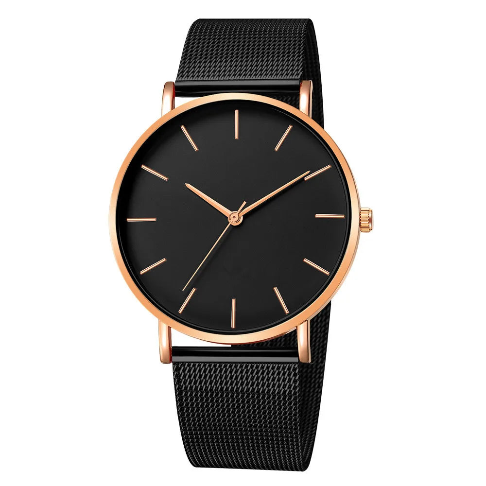 Minimalist Mesh Watch