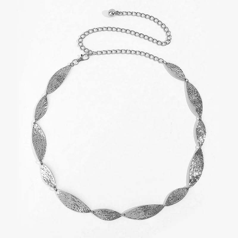 Metallic Waist Chain Belt