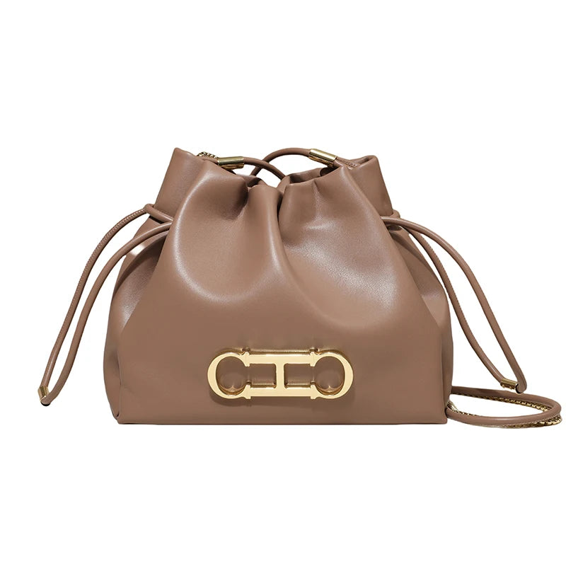 The Drawstring Bucket Bag