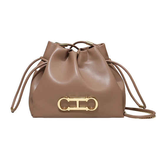 The Drawstring Bucket Bag