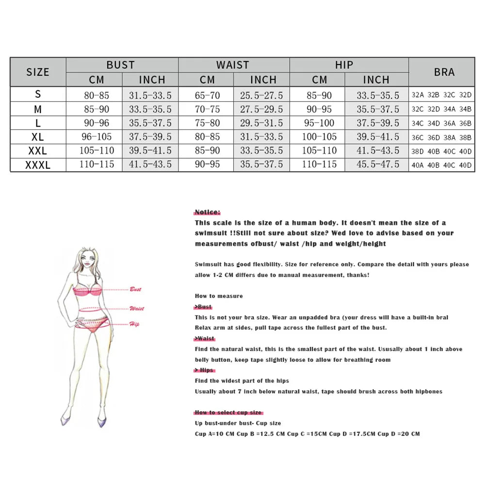 Women’s Bikini with Metallic Charms 