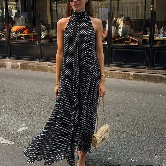 Petit Poa Chiffon Fashion Dress 