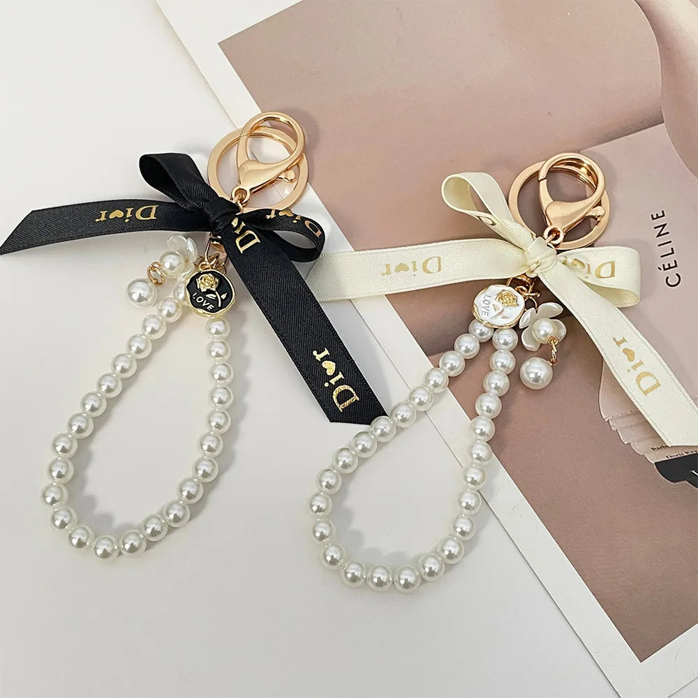 Pearl Lace Charms for Bags