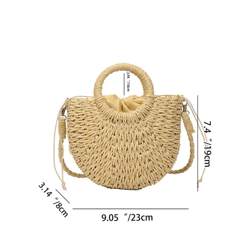 Chic Woven Handbag