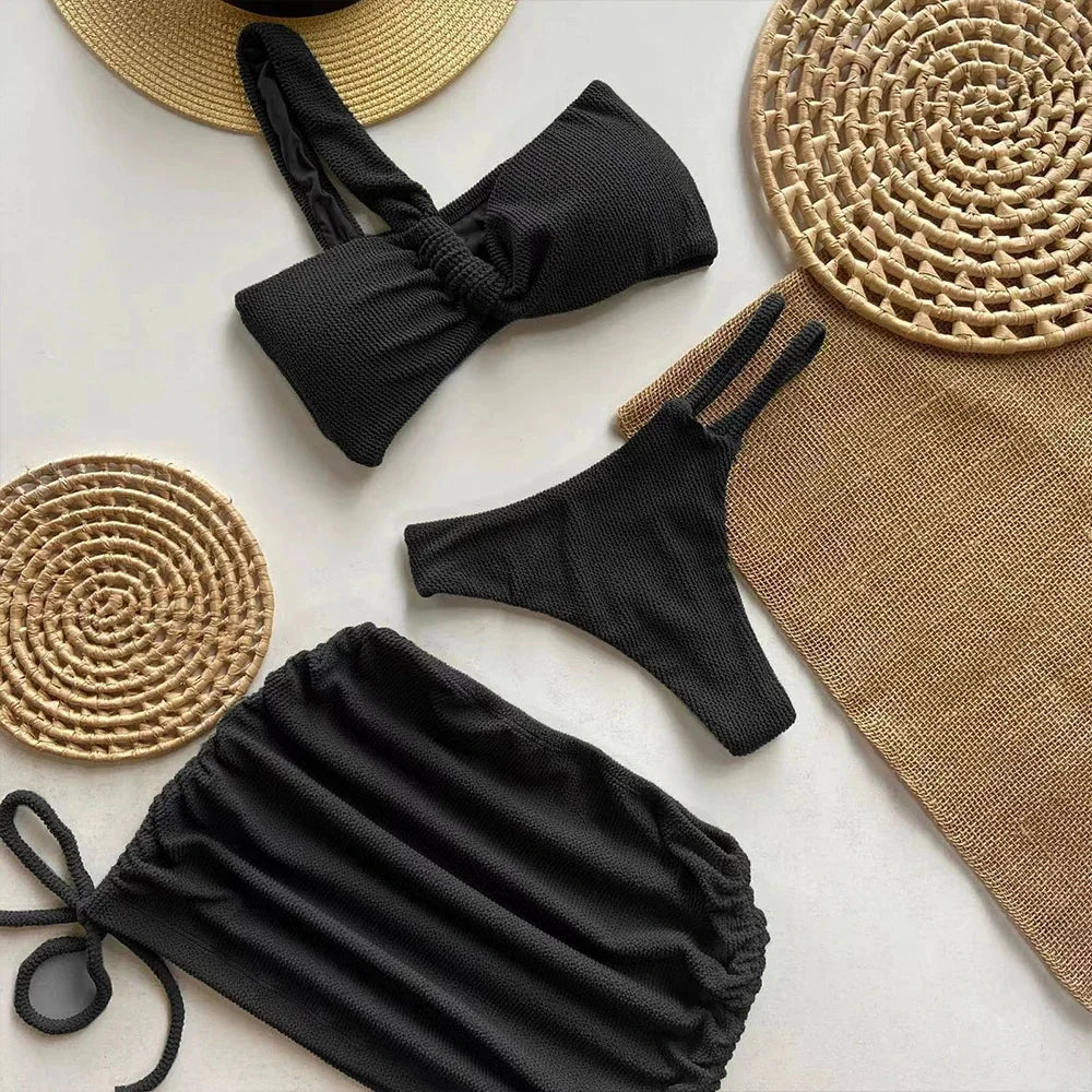 3 Pieces Bikini Women 