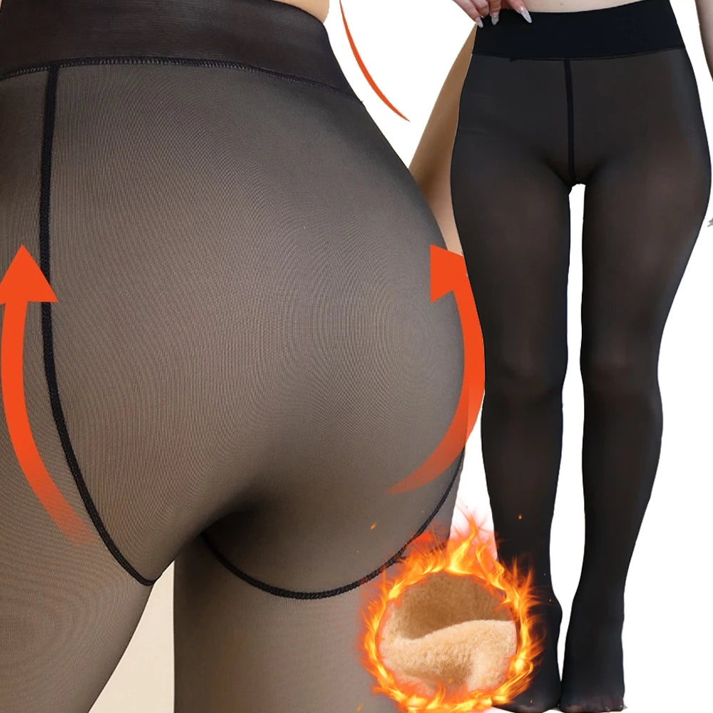 Women’s Thermal Translucent Sock Pants 