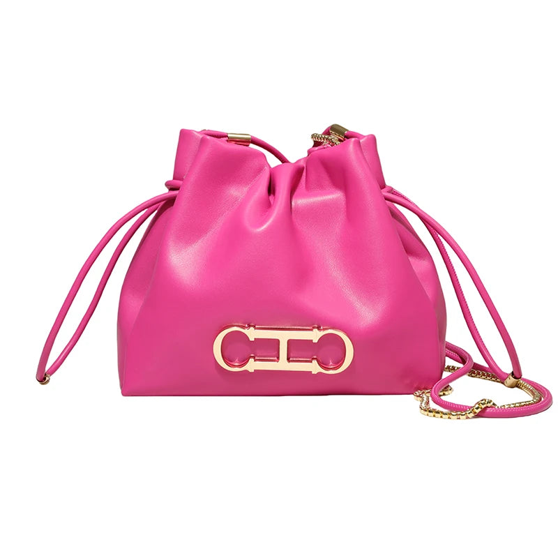 The Drawstring Bucket Bag