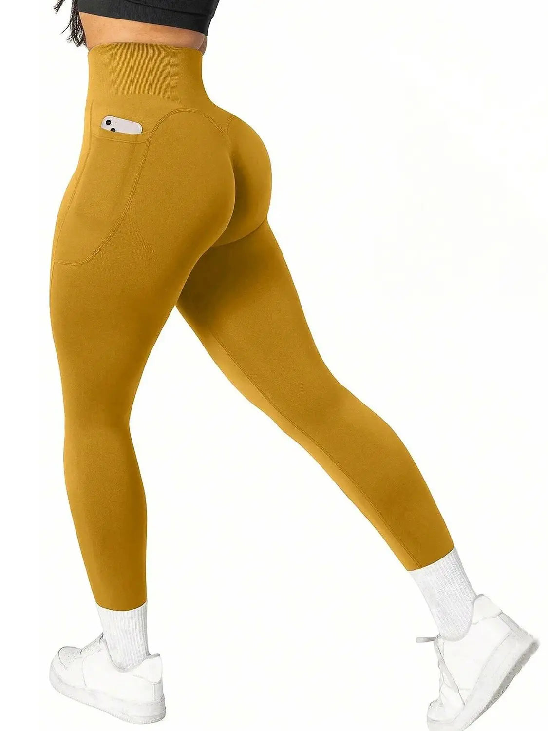 High-Waisted Butt-Lifting Gym Leggings