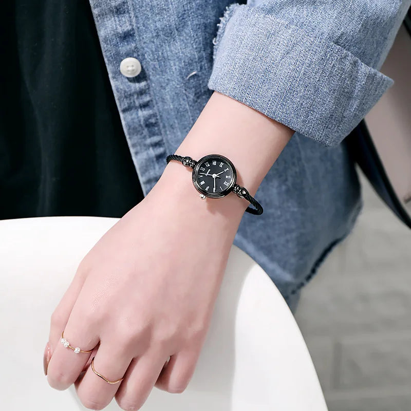 Luxury Retro Steel Watch Bracelet 