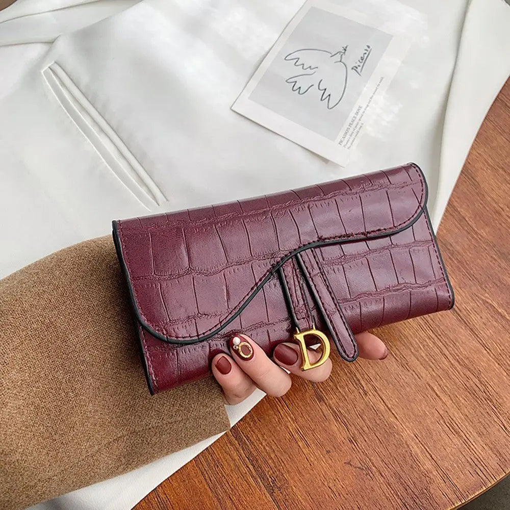 The Crocodile-Embossed Wallet