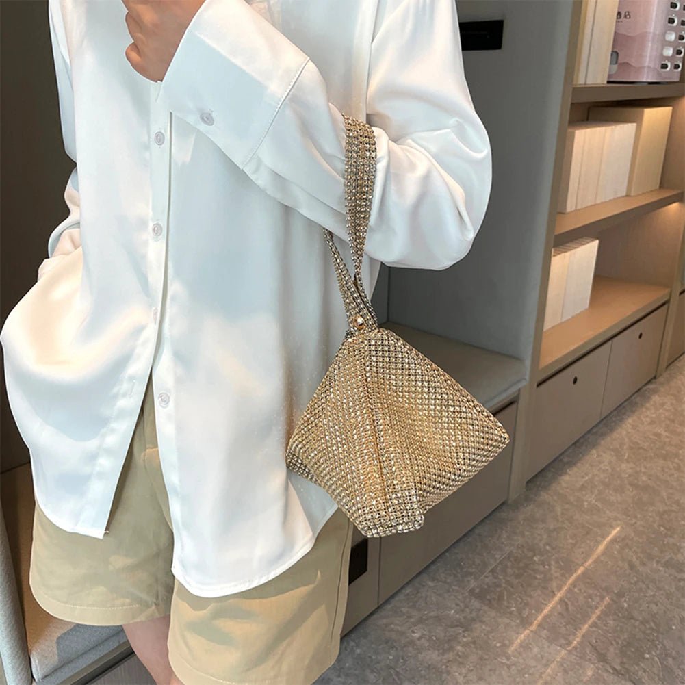 Evening Rhinestone Clutch Bag 