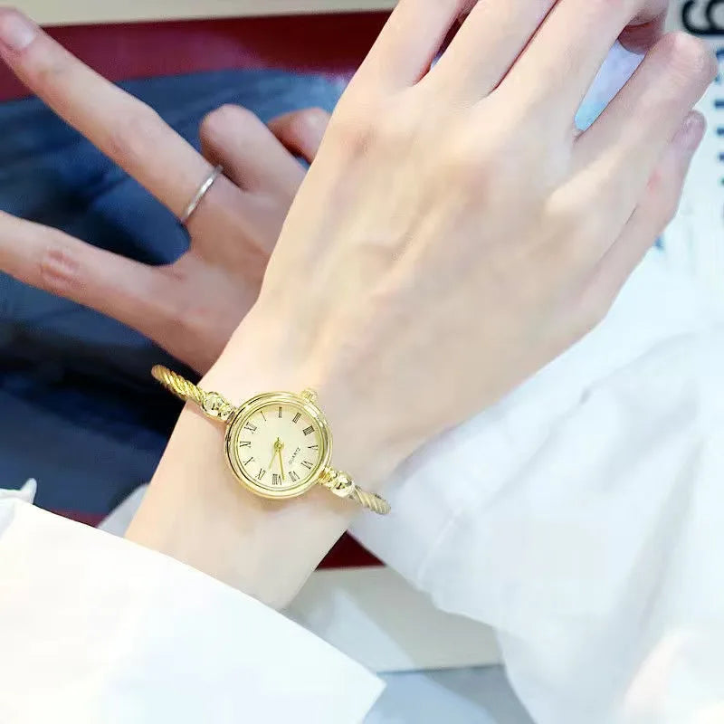 Luxury Retro Steel Watch Bracelet 