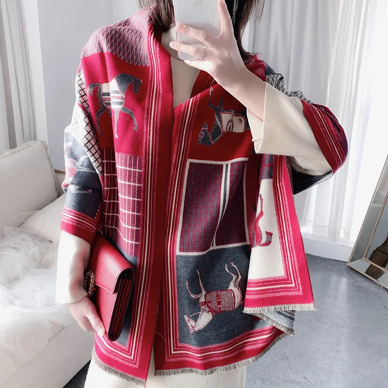 Timeless Equestrian Scarf