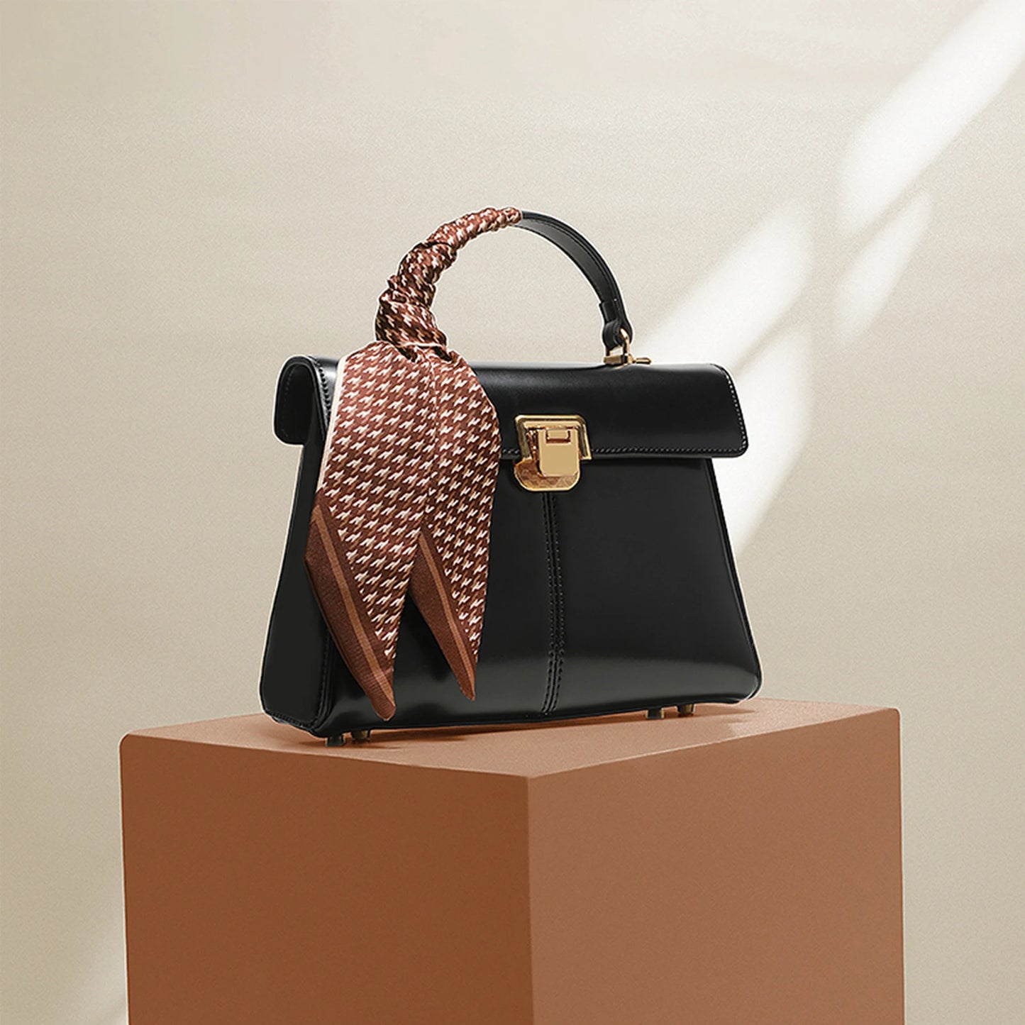 Elegant Top-Handle Satchel