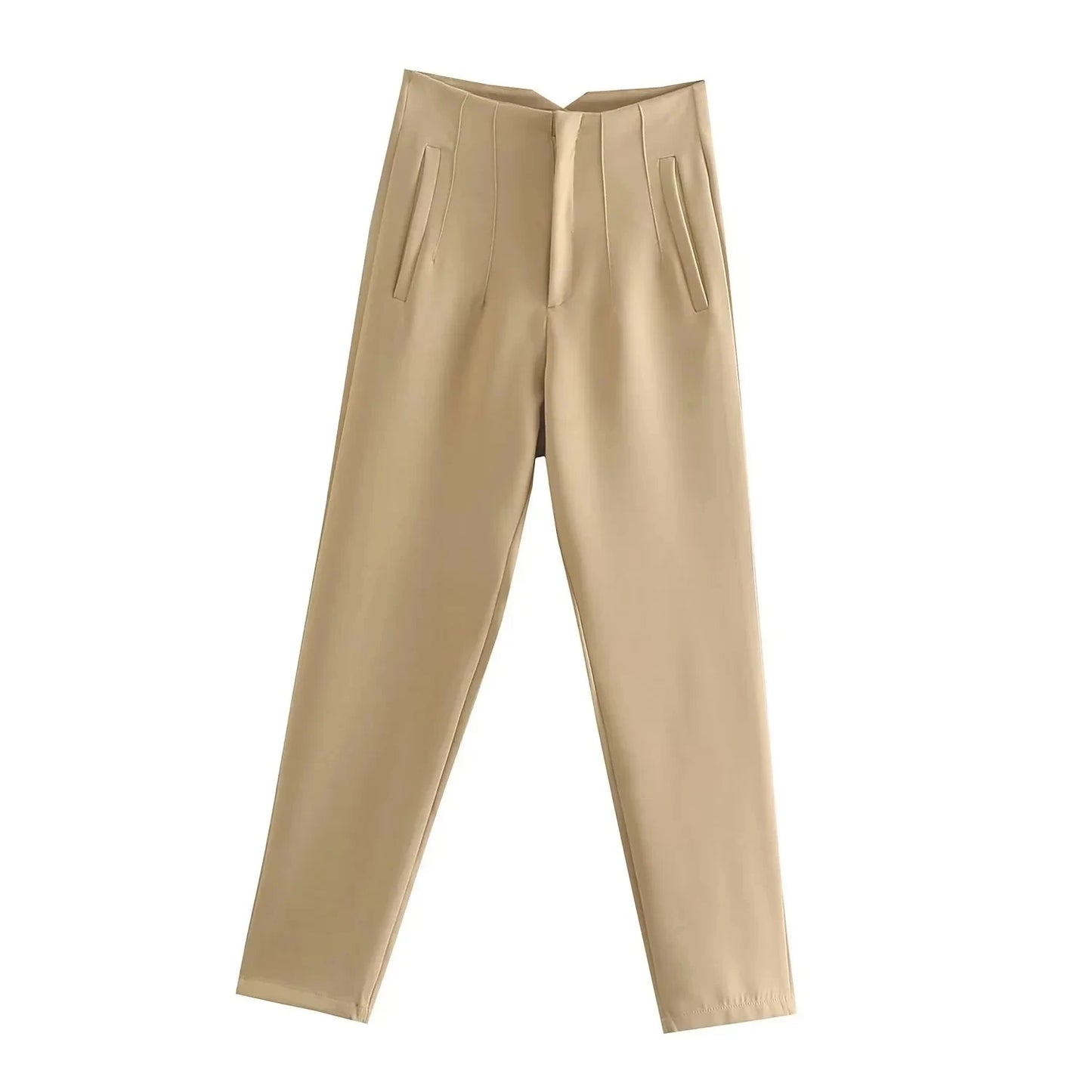Women’s Tailoring Zipper Pants 