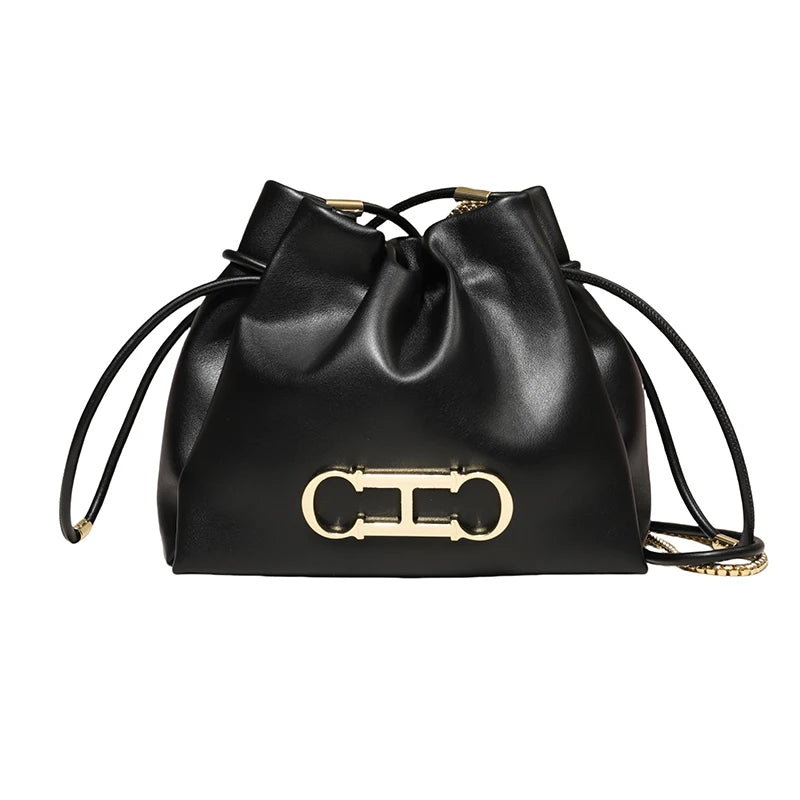 The Drawstring Bucket Bag
