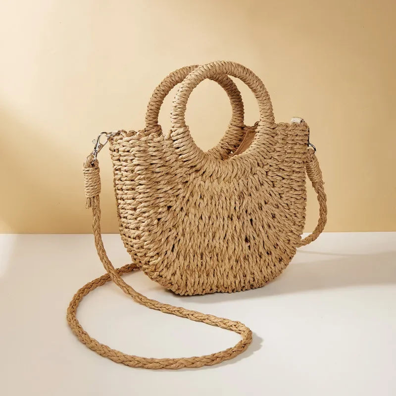 Chic Woven Handbag