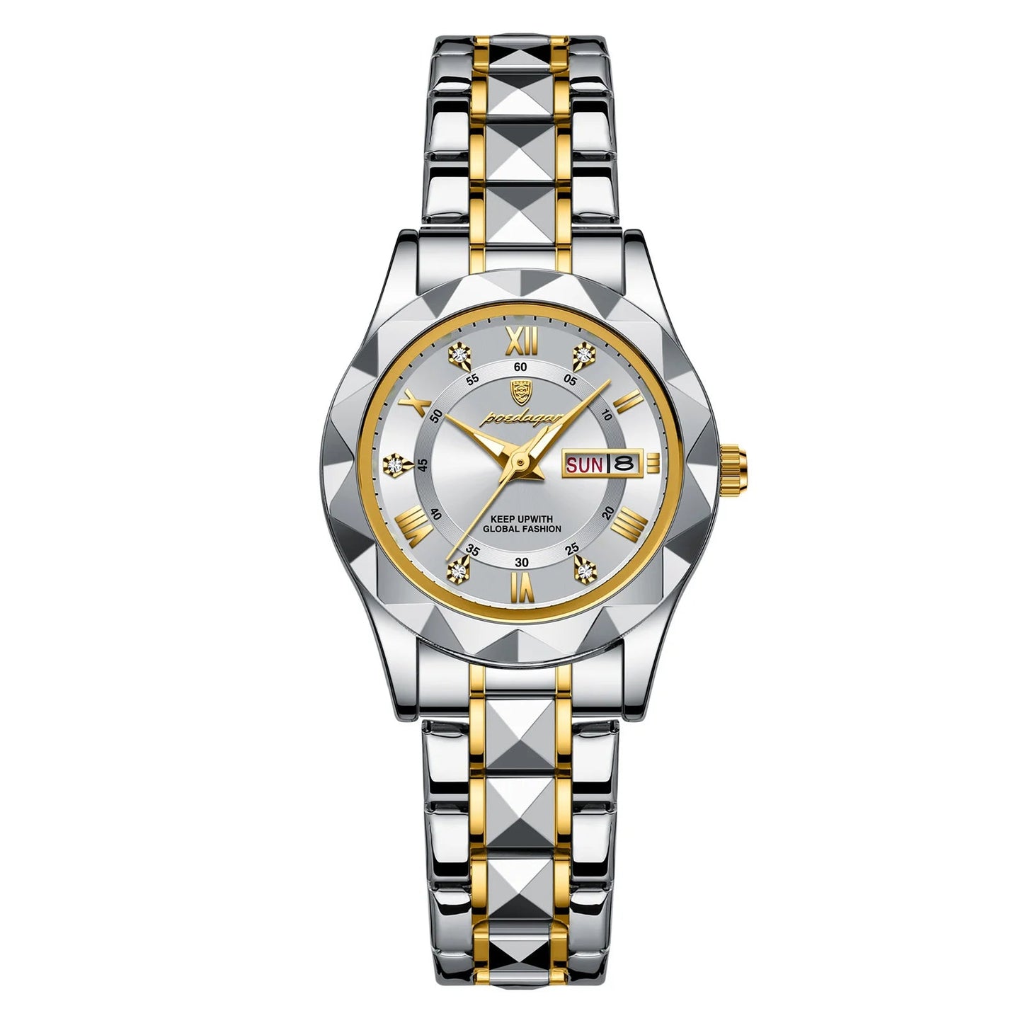 Women's Luxury Diamond Bezel Watch