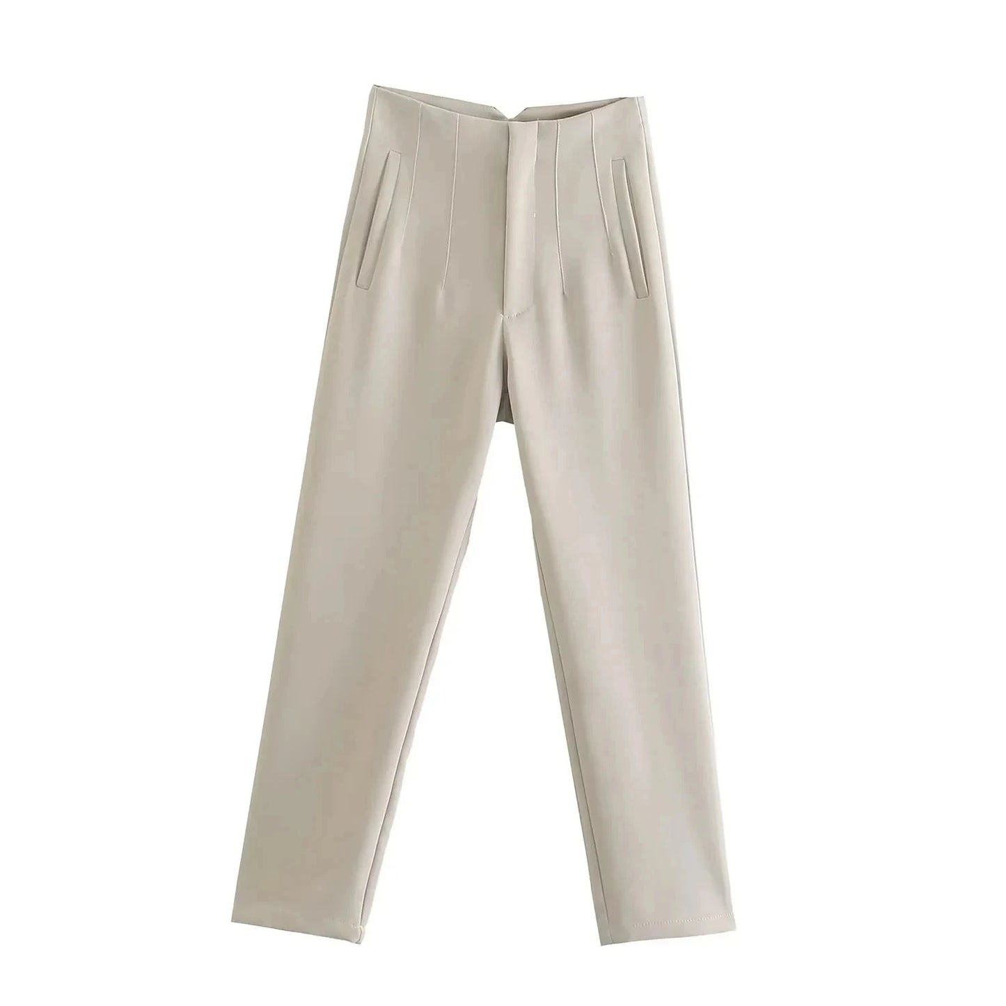Women’s Tailoring Zipper Pants 