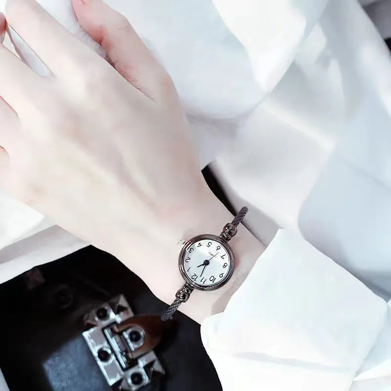 Luxury Retro Steel Watch Bracelet 