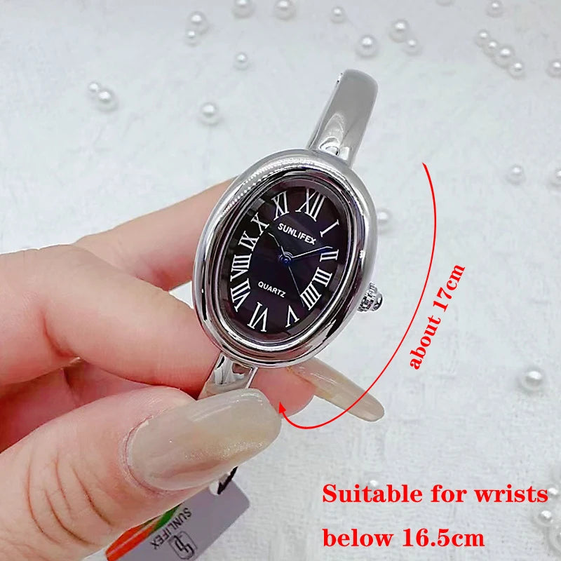 The Oval Bangle Watch