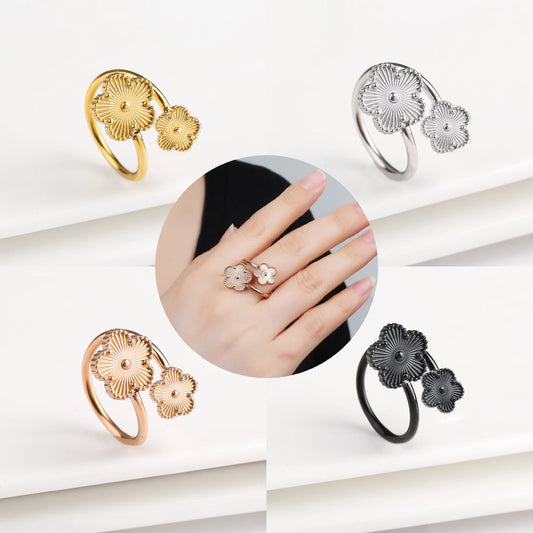 Women’s Flower Opening Ring 