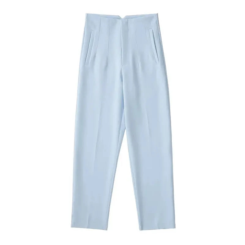 Women’s Tailoring Zipper Pants 