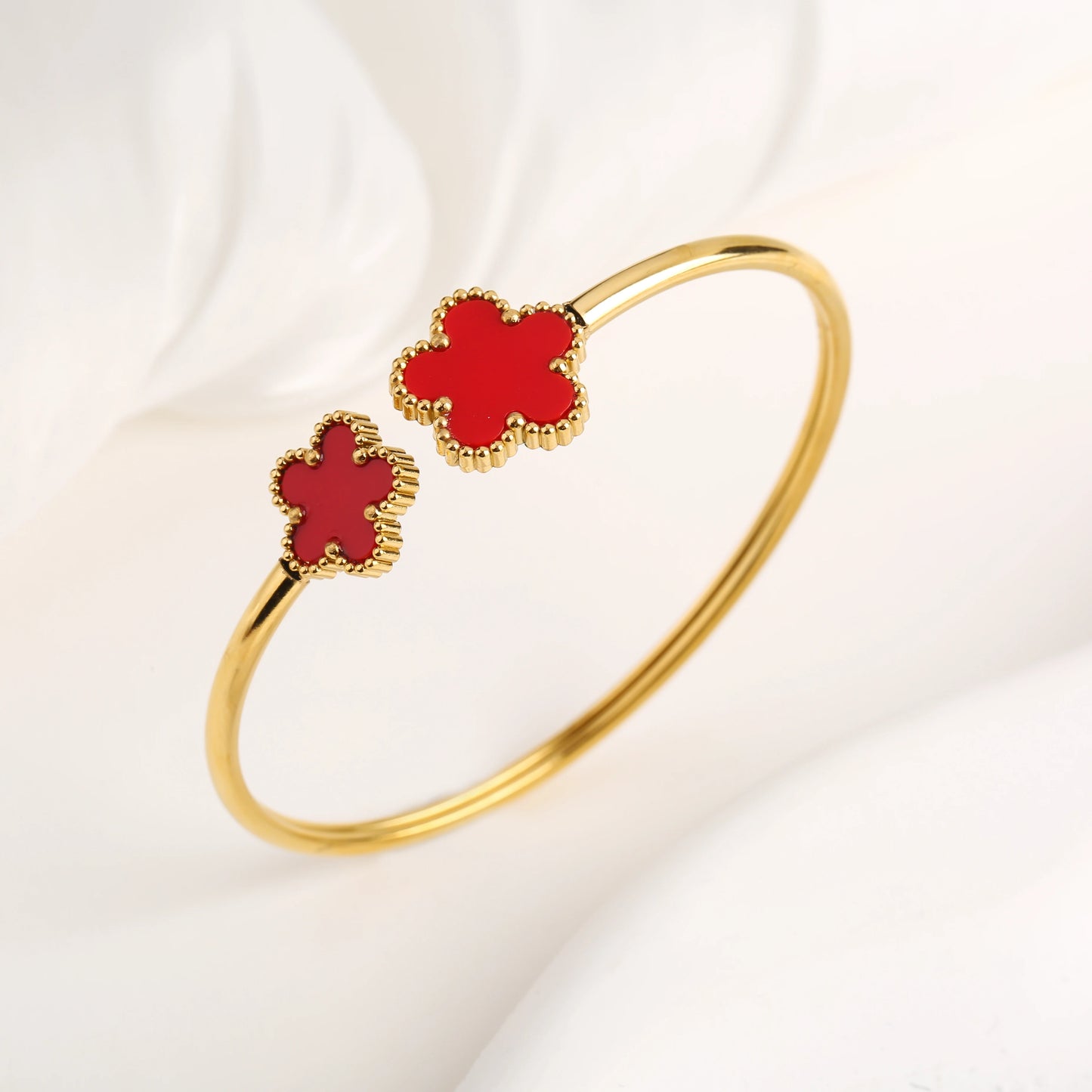 Flower Opening Bracelet